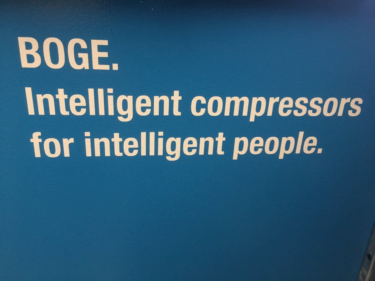 BOGE Intelligent Compressors for Intelligent People Air Service Alba