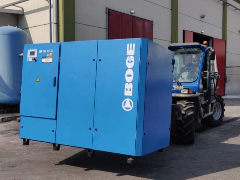 Compressore BOGE SG101 Air Service Alba.JPG