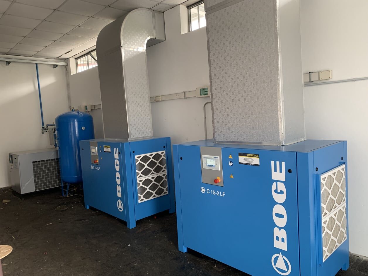 Sala Compressori BOGE C15-2LF Air Service Alba